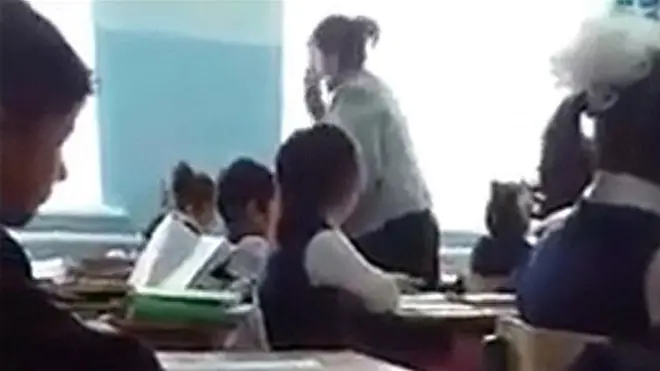 Интернетда тарқалган видеодан кадр