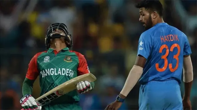 2016 विश्व कप में बांग्लादेश को भारत ने एक रन से हराया था