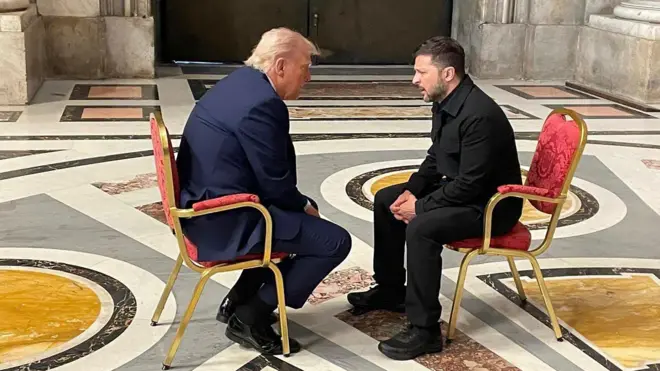 دیدار زلنسکی و ترامپ