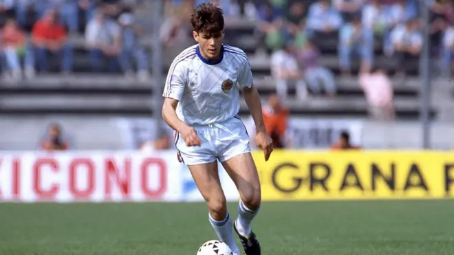 Zvonimir Boban u dresu mlade reprezentacije Jugoslavije