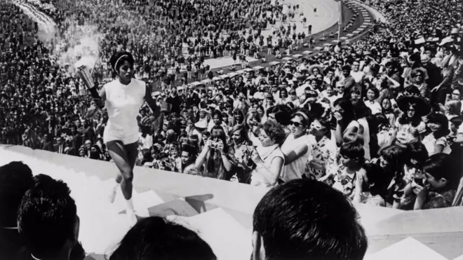 "Cerré mi mente, me concentré en llegar al pebetero", recuerda Enriqueta Basilio