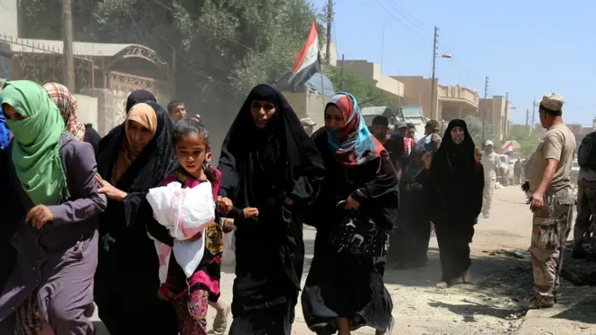 Жители Мосула