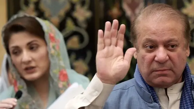 نواز شریف او مریم نواز