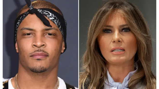 Рэпер T.I. и Мелания Трамп