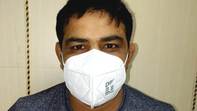 गिरफ़्तारी के बाद दिल्ली पुलिस ने सुशील कुमार की यह तस्वीर जारी की है.