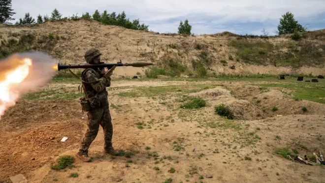 Тренування українських військових 