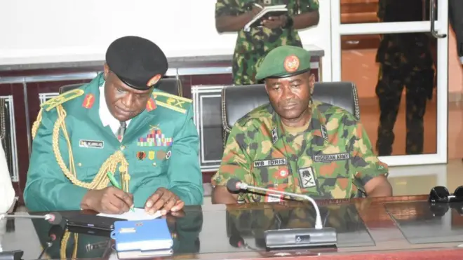 Awọn ikọ ọmogun Naijiria ṣabẹwo si ẹbi oloogbe Rabe Abubakar