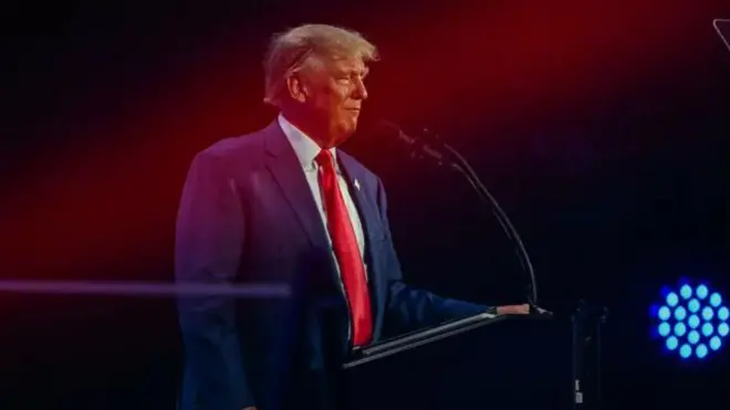 যুক্তরাষ্ট্রের সাবেক প্রেসিডেন্ট ডোনাল্ড ট্রাম্প