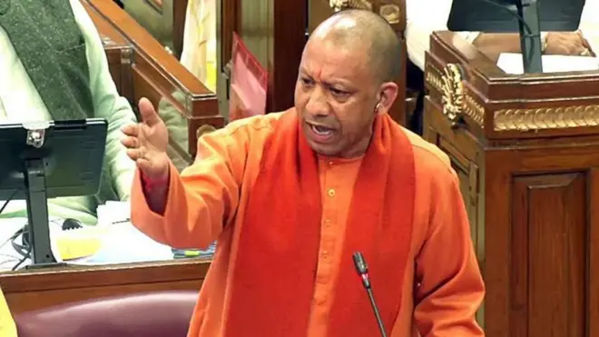 উত্তরপ্রদেশ বিধানসভার বাজেট অধিবেশনে অযোধ্যা, বারাণসী এবং মথুরার প্রসঙ্গ উত্থাপন করেছেন যোগী আদিত্যনাথ।