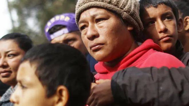 La mayoría de los migrantes provienen de Centroamérica, especialmente de Honduras.