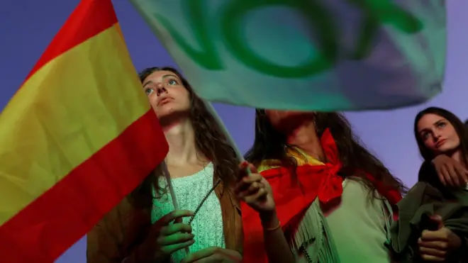 (캡션) 복스 지지자들