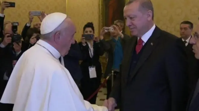 erdogan and pope