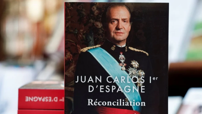 Edición en francés de las memorias del rey Juan Carlos I.
