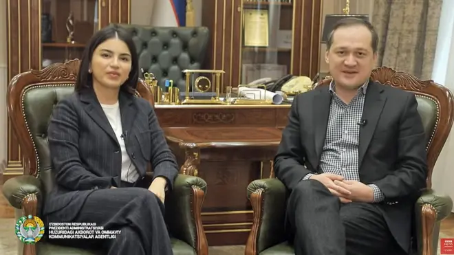 Комил Алламжонов ва Саида Мирзиёева