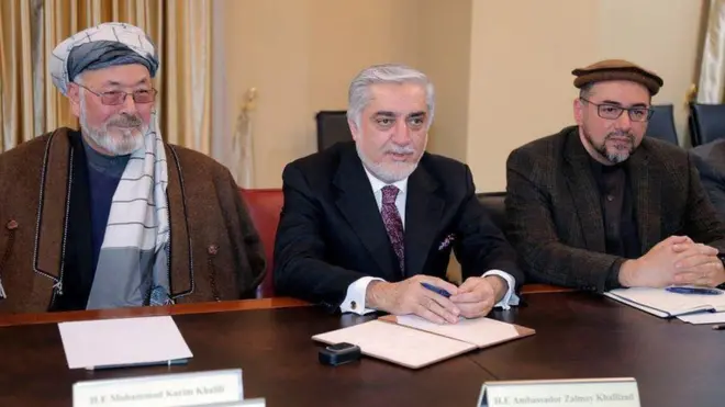 د جمعیت اسلامي او وحدت اسلامي ګوندونو په تېرو ولسمشریزو ټاکنو د کې د عبدالله عبدالله ملاتړ کاوه