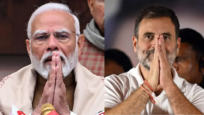 मोदी और राहुल गांधी