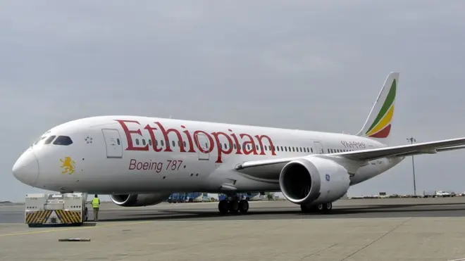 እቲ በረራ ብኬንያ-ኣዲስ ኣበባ-መቐለ ኣቢሉ ኣስመራ ዝወድስ መስመር'ዩ