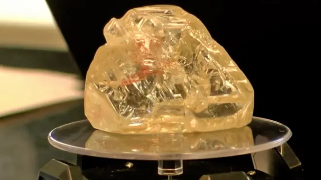 Diamante gigante de Sierra Leona