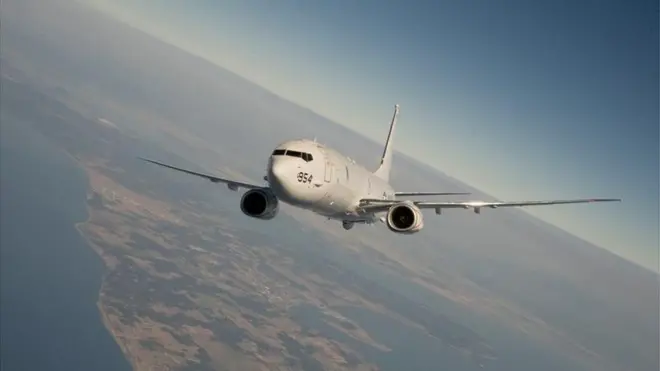 самолет-разведчик Р-8 "Посейдон" ВМС США