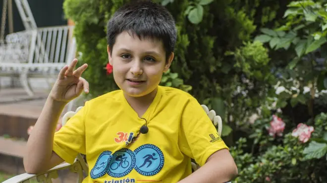Carlos Santamaría estudiará la licenciatura de Física Biomédica que tiene un curso de cuatro años.