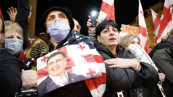 мітинг за Саакашвілі
