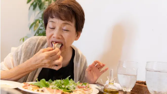 جاپان، کھانا، خاتون