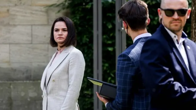 В понедельник Светлана Тихановская встретилась с главами МИД стран-членов ЕС