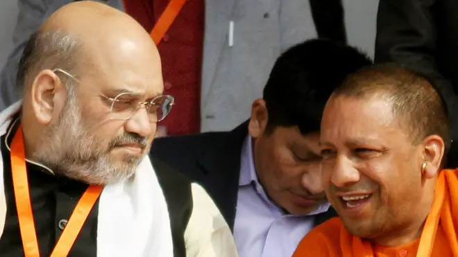 अमित शाह और योगी आदित्यनाथ