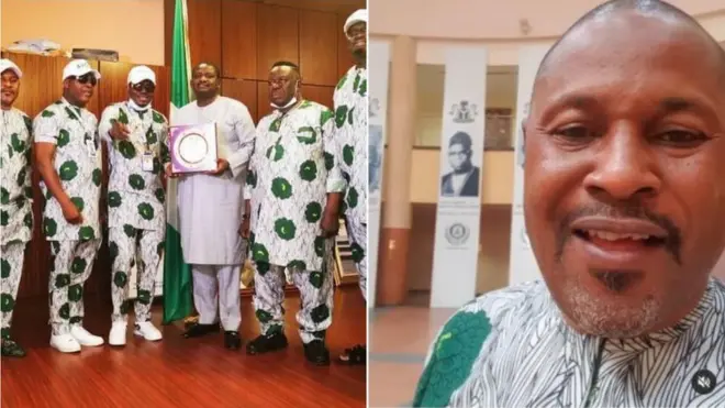 Saheed Balogun ni Aso Rock