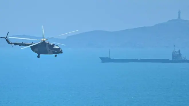 Çin'in Tayvan çevresinde düzenlediği tatbikat