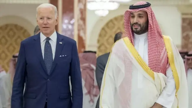 Biden iyo Maxamed Bin Salmaan