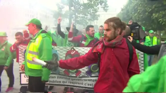 ベルギー公共部門改革で抗議相次ぐ