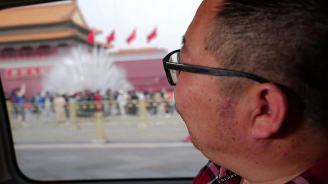 Returning to Tiananmen Square for the first time
