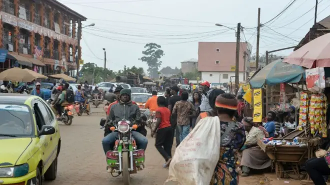 Street for Cameroon.