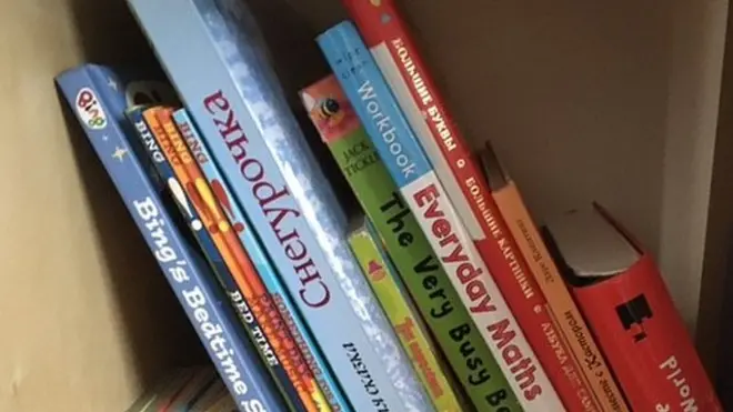 Книжки на русском и на английском