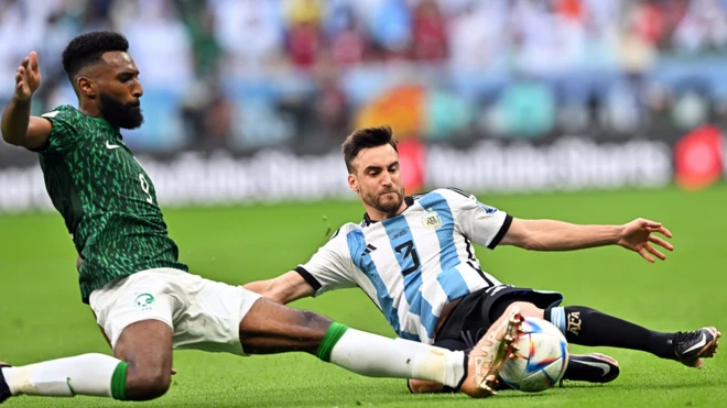 सऊदी अरब और अर्जेंटीना का मुक़ाबला