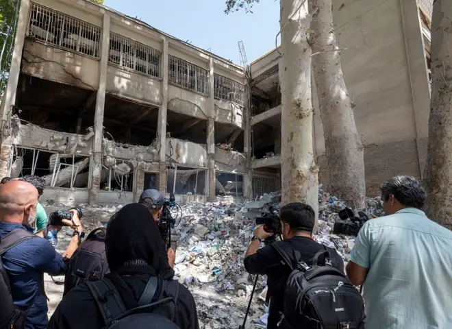 حمله اسرائیل به اوین