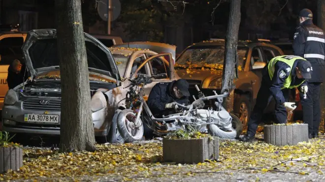 Ihor Mosiychuk ve beraberindekiler Espreso kanalındaki bir yayından ayrılıyordu.