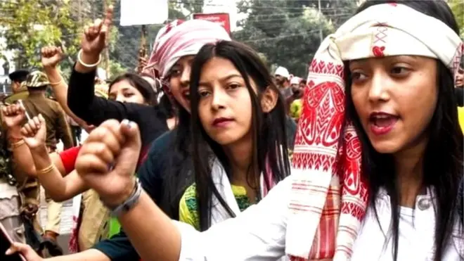 అస్సాంలో సీఏఏకు వ్యతిరేకంగా నిరసనలు