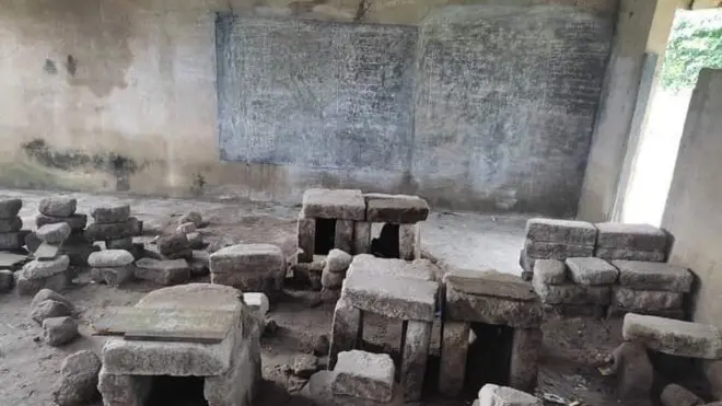 Community Primary School in Rivers State: Damaged public primary school for Etche, Nigeria