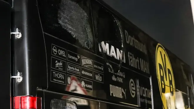 Kepolisian Dortmund mengatakan bom sebagai serangan dengan sasaran yang sudah ditetapkan.