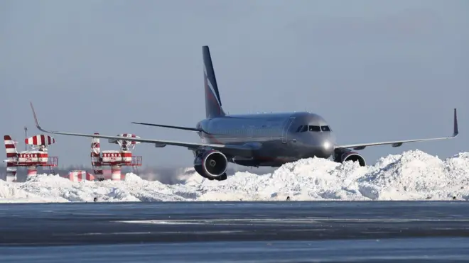 А320 "Аэрофлота" в аэропорту Шереметьево