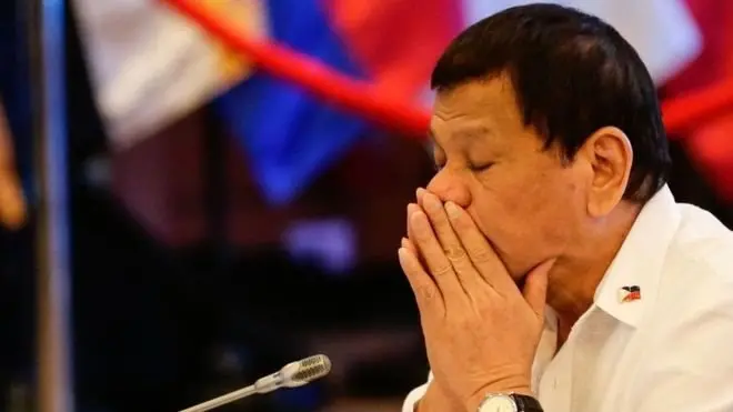 Rodrigo Duterte sebelumnya mengaku lelah menjalani tugas sebagai presiden Filipina dan siap mundur dari jabatan.