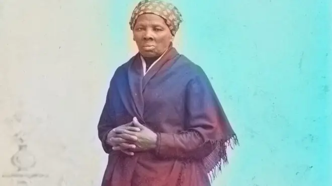 American abolitionist and activist Harriet Tubman in 1885.