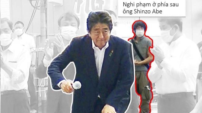 Ông Shinzo Abe chuẩn bị lên phát biểu