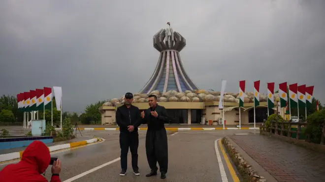 وسط المدينة في حلبجة