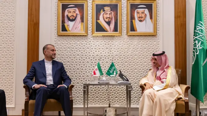 فیصل بن فرحان و حسین امیرعبداللهیان