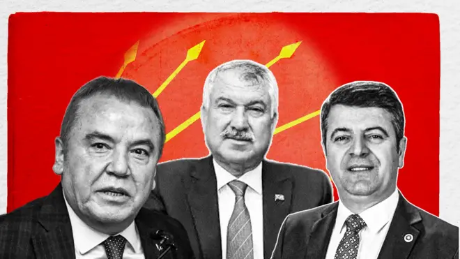 Antalya Büyükşehir Başkanı Muhittin Böcek, Adana Büyükşehir Belediye Başkanı Zeydan Karalar ve Adıyaman Belediye Başkanı Abdurrahman Tutdere