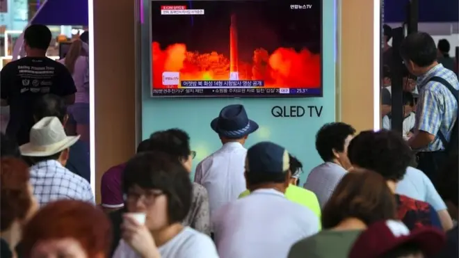 Kuzey Kore füze denemesi