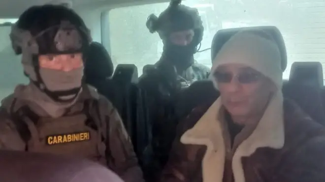 Trenutak hapšenja šefa mafije na Siciliji